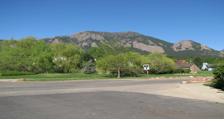 South Boulder neighborhood in Boulder Colorado